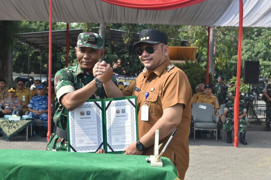 TMMD Sengkuyung Tahap IV 2026 Dibuka, Kodim 0712/Tegal Bangun Drainase di Kemandungan