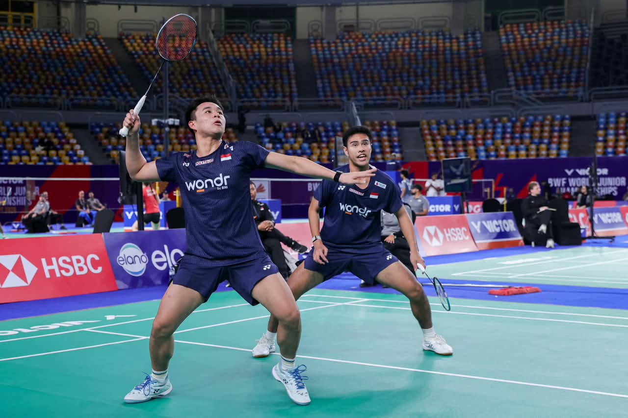 Hari Kedua Kejuaraan Dunia Junior 2026: 12 dari 13 Wakil Indonesia Raih Kemenangan
