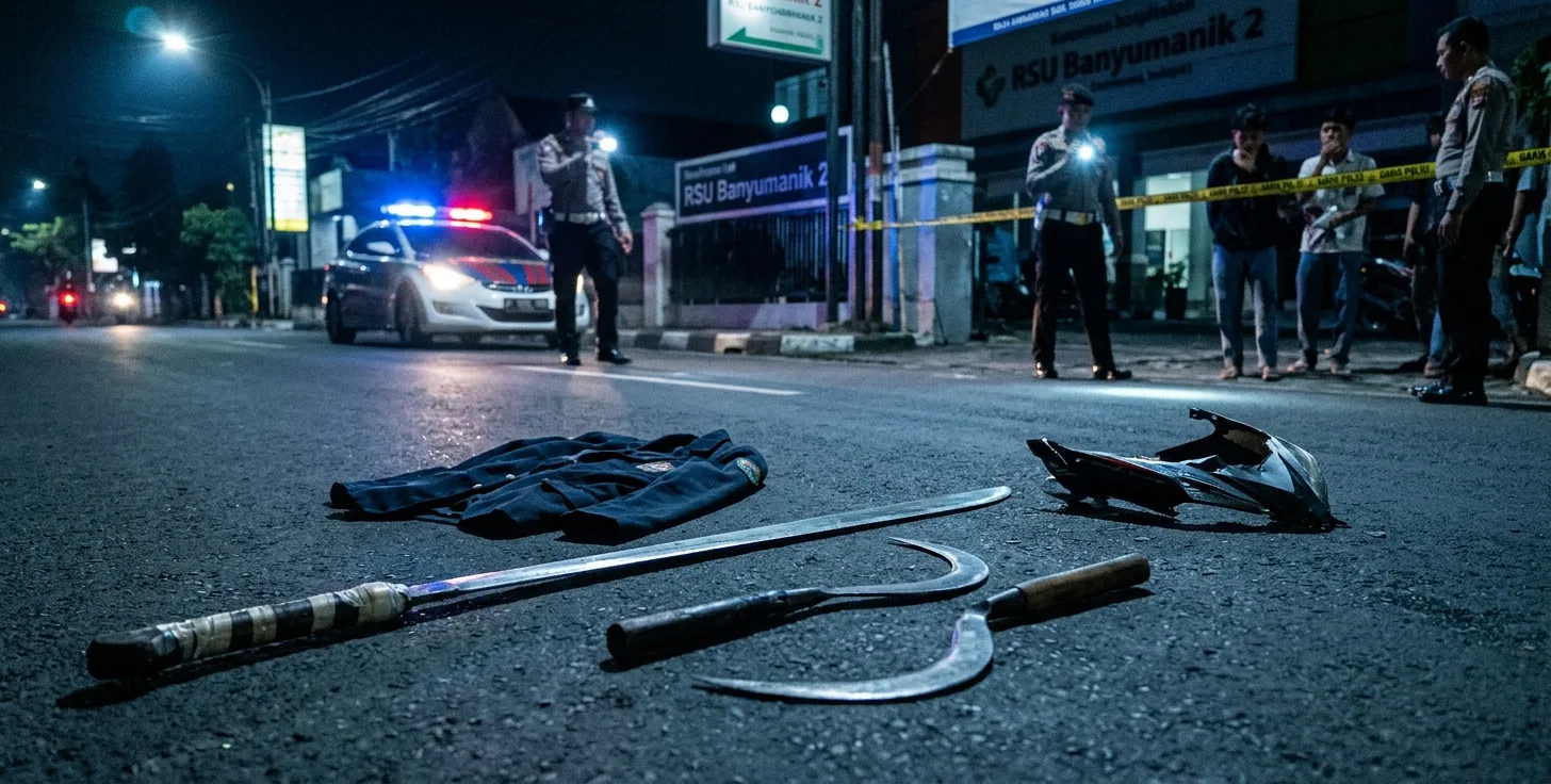 Polisi Tetapkan Pemuda 18 Tahun sebagai Tersangka Tawuran Maut di Banyumanik Semarang