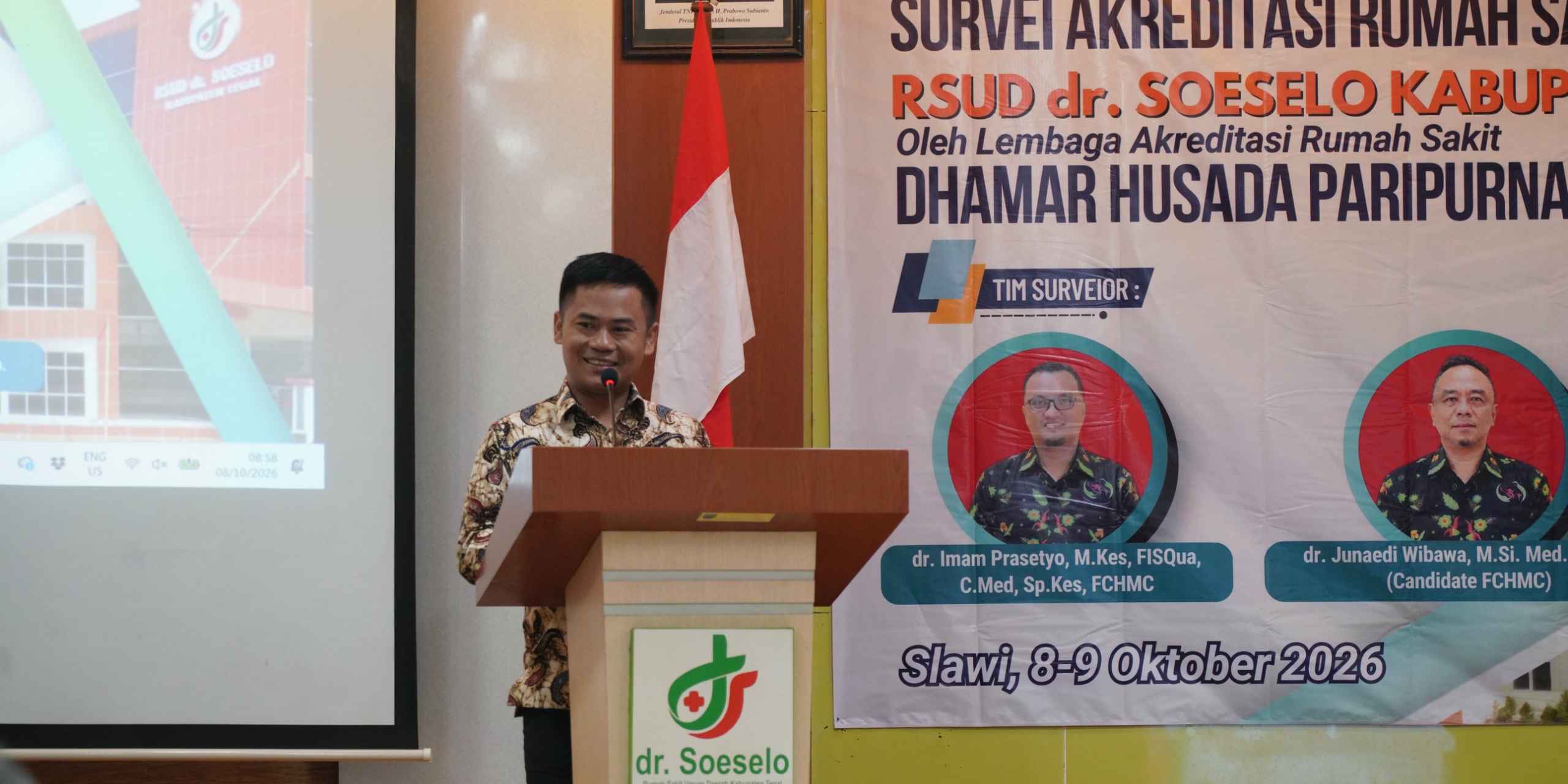 Survei Akreditasi RSUD dr. Soeselo Slawi Dimulai, Bupati Tegal Ingatkan Jangan Hanya Kejar Sertifikat