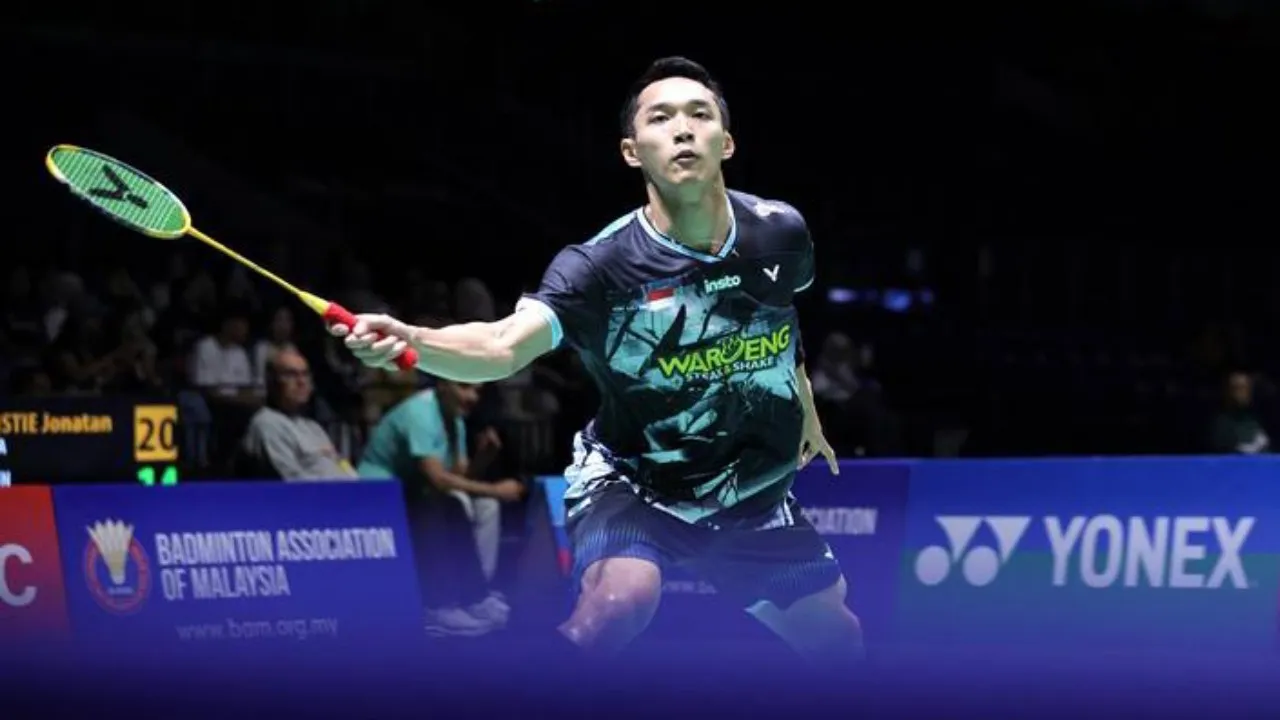 Duel Sesama Indonesia, Jonatan Christie Jumpa Alwi Farhan di 16 Besar Denmark Open 2026
