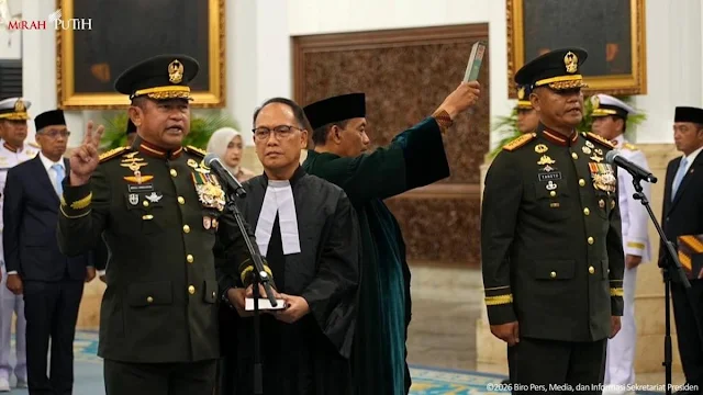 Reshuffle Jilid VIII Bikin Peta Calon Panglima TNI Berubah! Tandyo Naik KSAD, Maruli Pindah ke Wapang