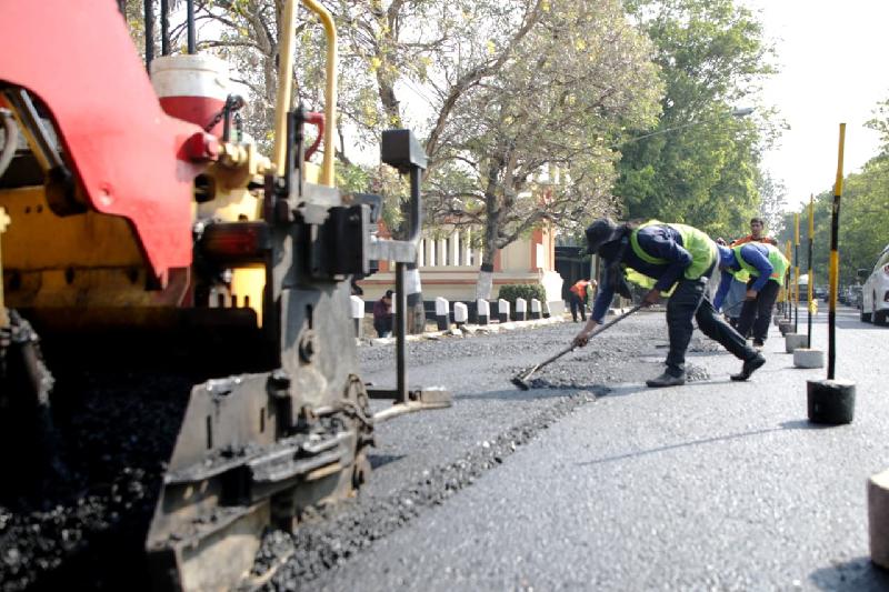 Perbaikan Jalan Sukowati Sragen 2,1 Km Dikebut, Ditargetkan Tuntas Desember 2026