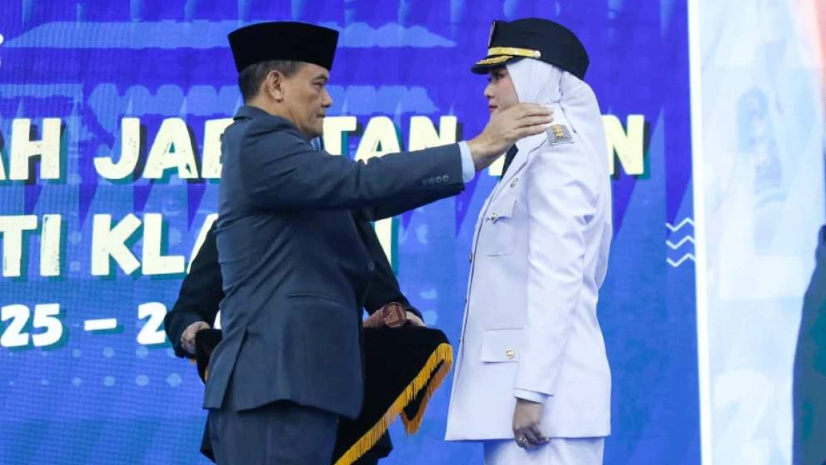 Mahanni Yulindha Ditunjuk sebagai Plt Bupati Klaten