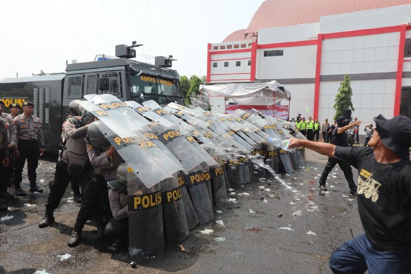 Polres Semarang Gelar Simulasi Penanganan Kontinjensi Jelang Pilkades Serentak 2026