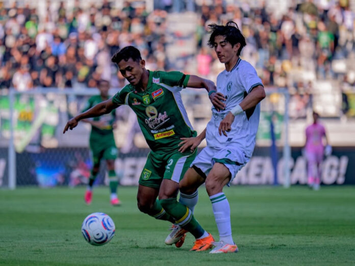 Dua Gol Miguel Pereira Selamatkan Persebaya dari Kekalahan atas PSS Sleman
