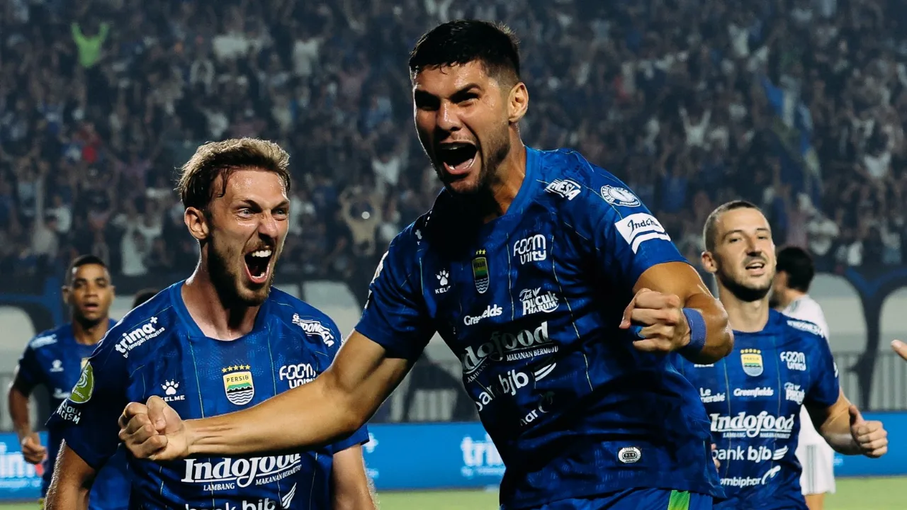 Gol Tunggal Julio Cesar Antar Persib Taklukkan Persik 1-0 di Si Jalak Harupat