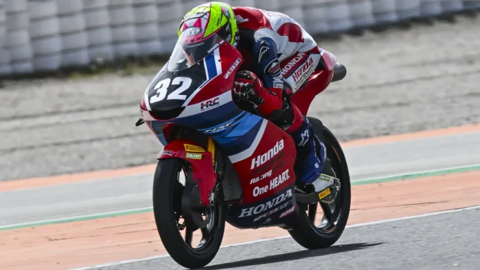Kiandra Ramadhipa Finis Kedua di Race 2 Moto3 Junior Misano, Tutup Musim di Peringkat Lima
