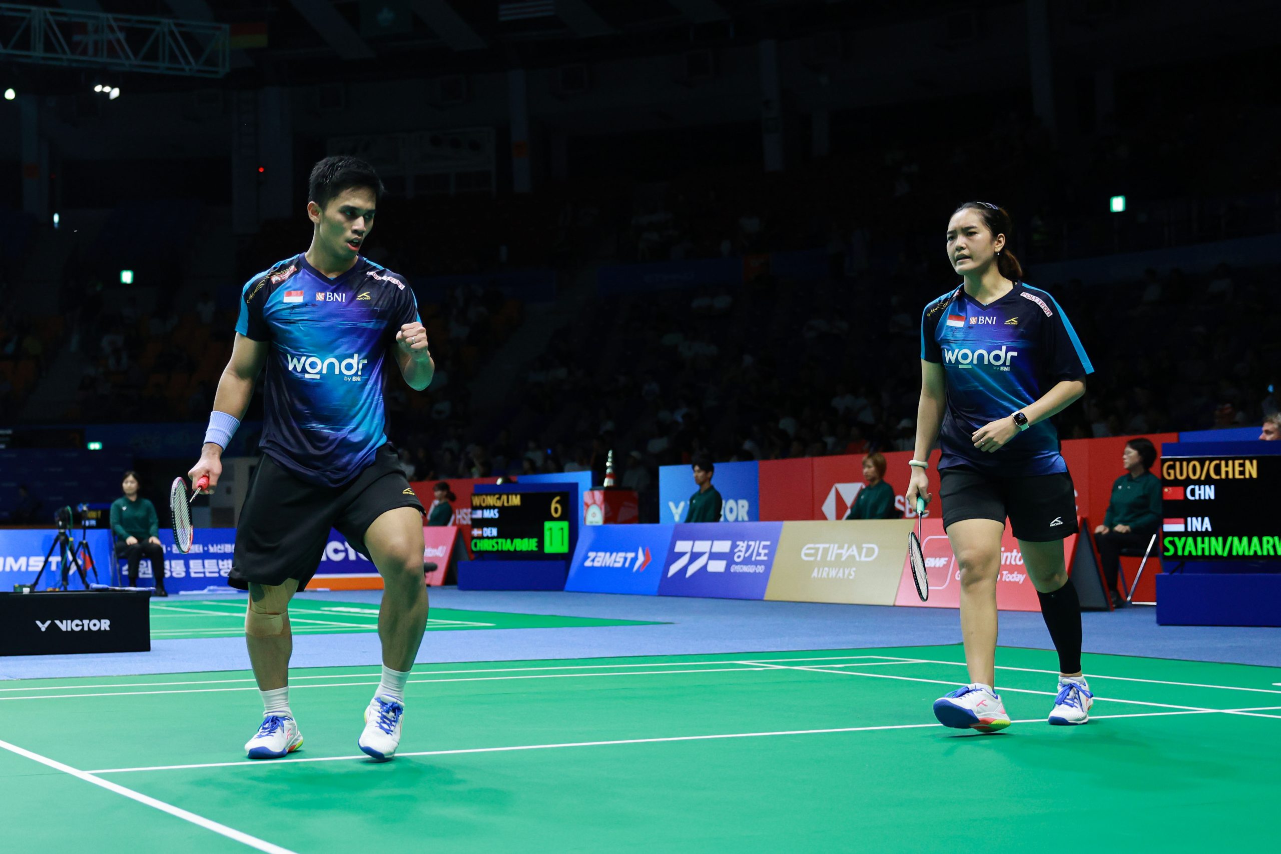 Amri/Nita Mulus ke 16 Besar French Open 2026, Bungkam Ganda Malaysia