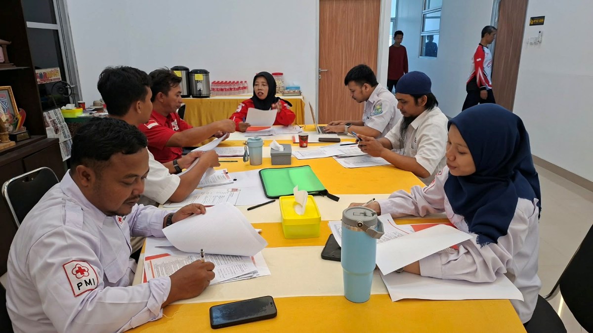 20 Personel PMI dari 6 Daerah di Jateng Lulus Sertifikasi Operator Utama Logistik