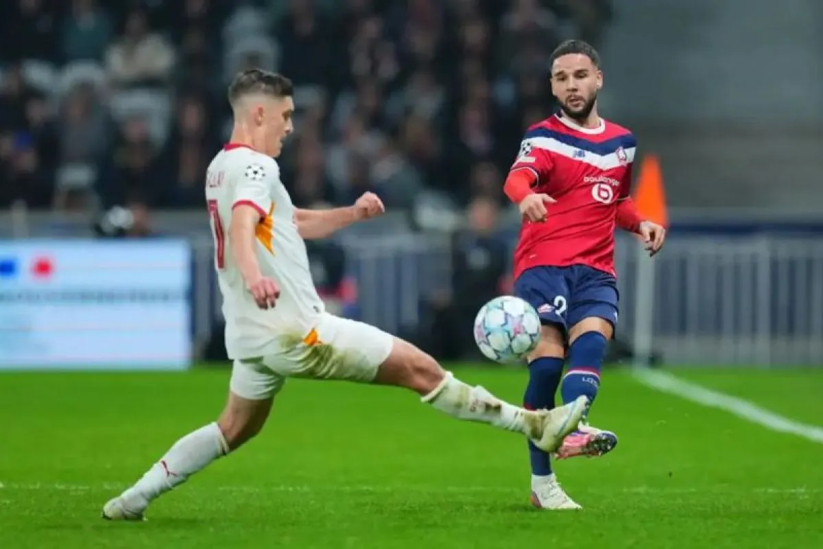 Verdonk Jadi Starter Indonesia Pertama di Liga Champions, Lille Kalah 2-4 dari Galatasaray