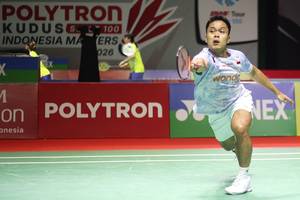 Anthony Ginting Tekuk Wakil Taiwan, Melaju ke 16 Besar Indonesia Masters 2026