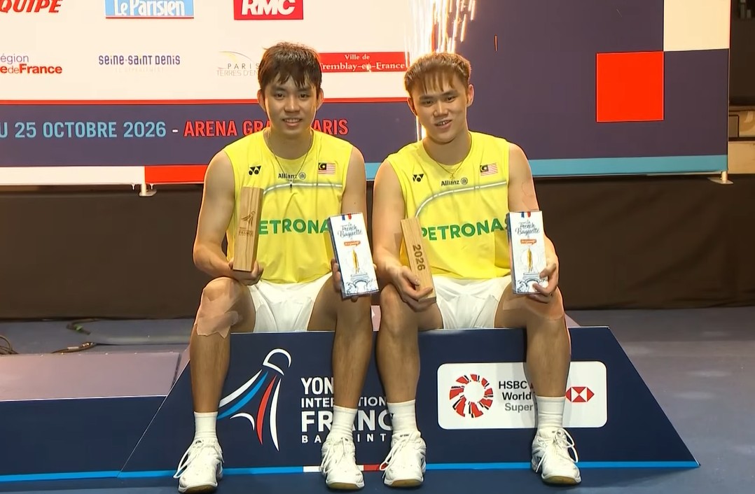 Man Wei Chong/Tee Kai Wun Juara French Open 2026 Usai Taklukkan Rekan Senegara