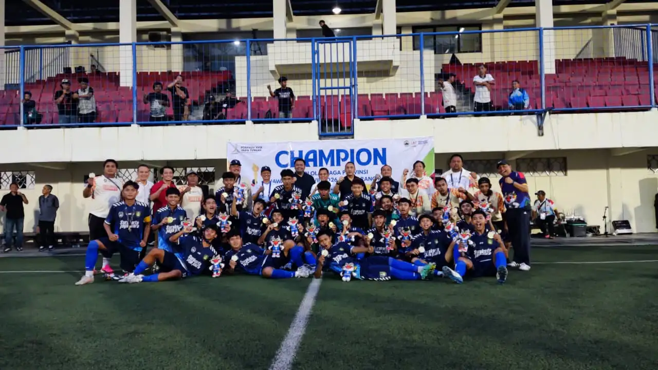 Sepak Bola Solo Cetak Sejarah, Rebut Emas Pertama di Porprov Jateng 2026