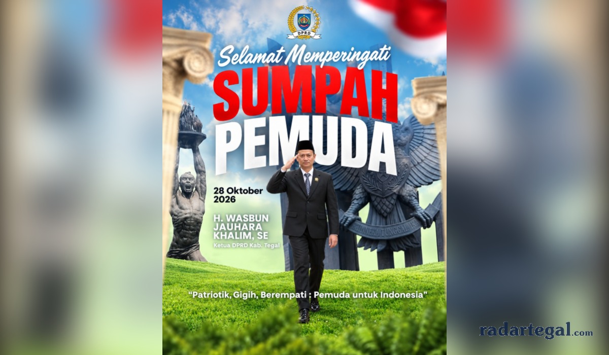 Ketua DPRD Kabupaten Tegal Ajak Pemuda Jadi Motor Pembangunan, Bukan Sekadar Objek