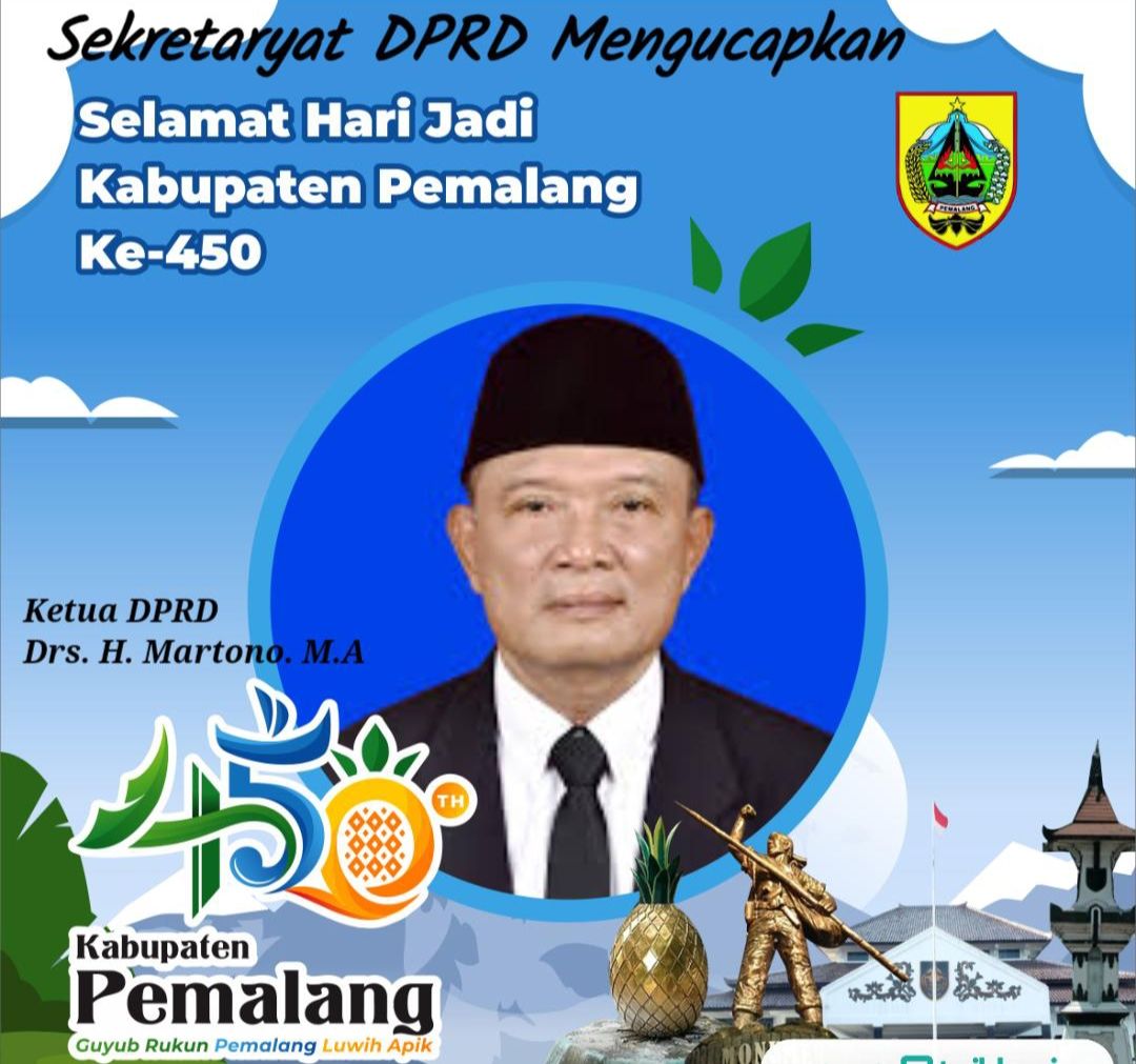 Pernak - pernik Hari Jadi Kabupaten Pemalang : Ketua DPRD Pemalang