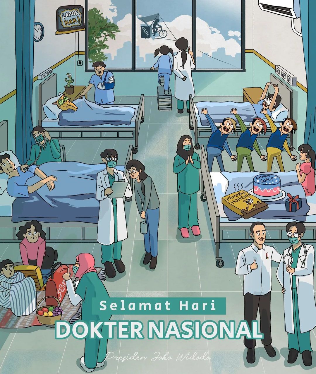 Gambar Ucapan Selamat Hari Dokter Nasional