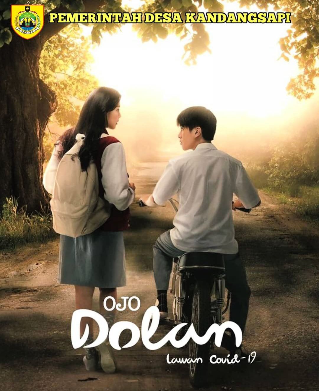 Salah satu pamflet Desa Kandangsapi saat menghadapi pandemi
