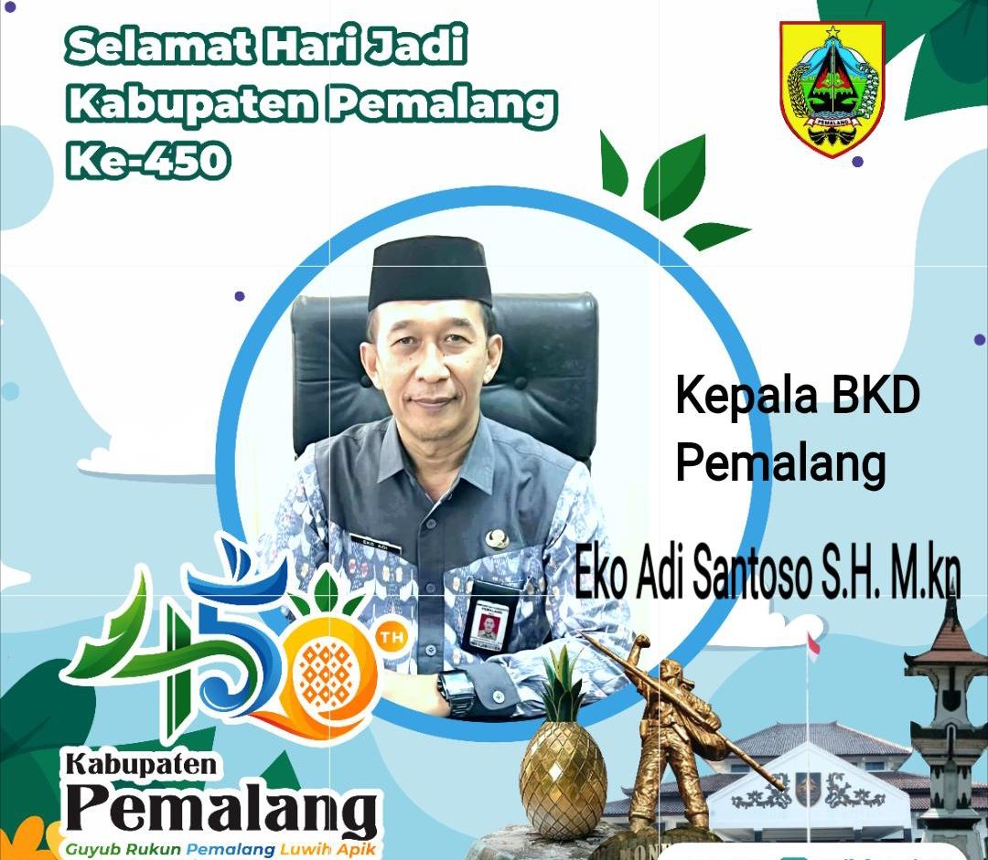 Pernak - pernik Hari Jadi Kabupaten Pemalang : BKD Pemalang