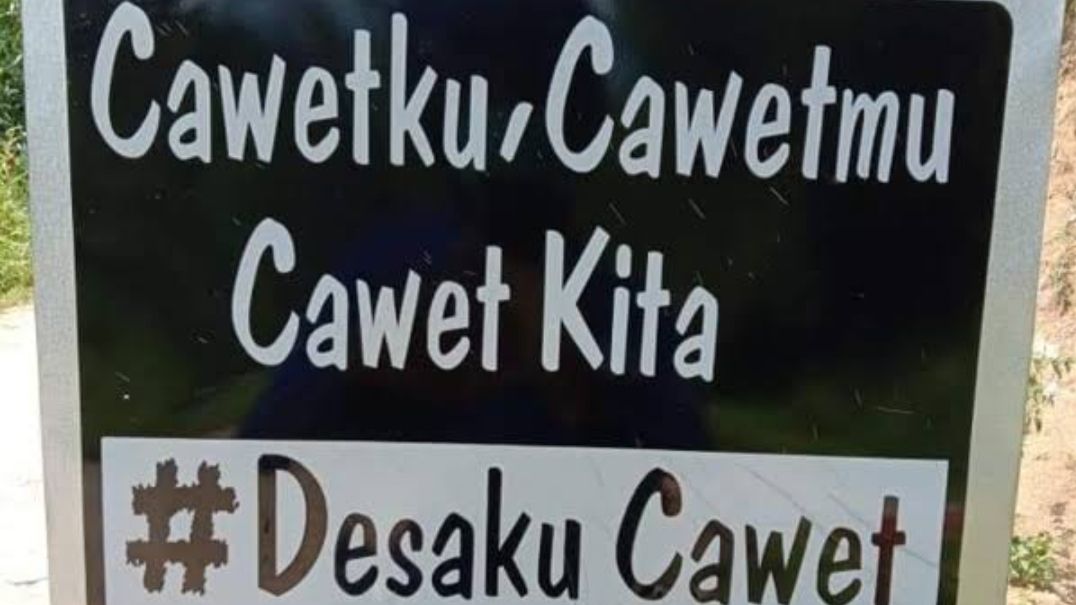 Salah satu slogan saat Pilkades