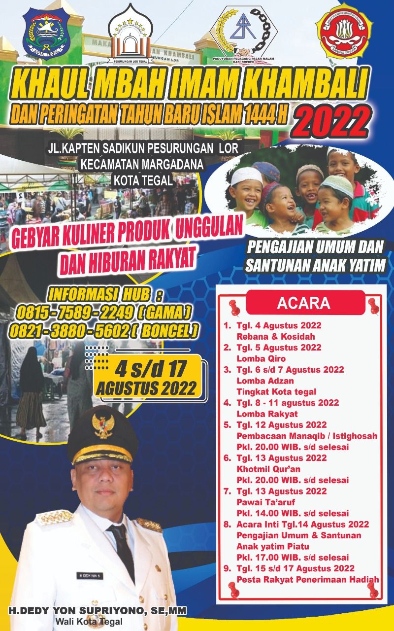 Warga Pesurungan Lor Gelar Khaul Mbah Imam Khambali, Ini Rangkaian Acaranya