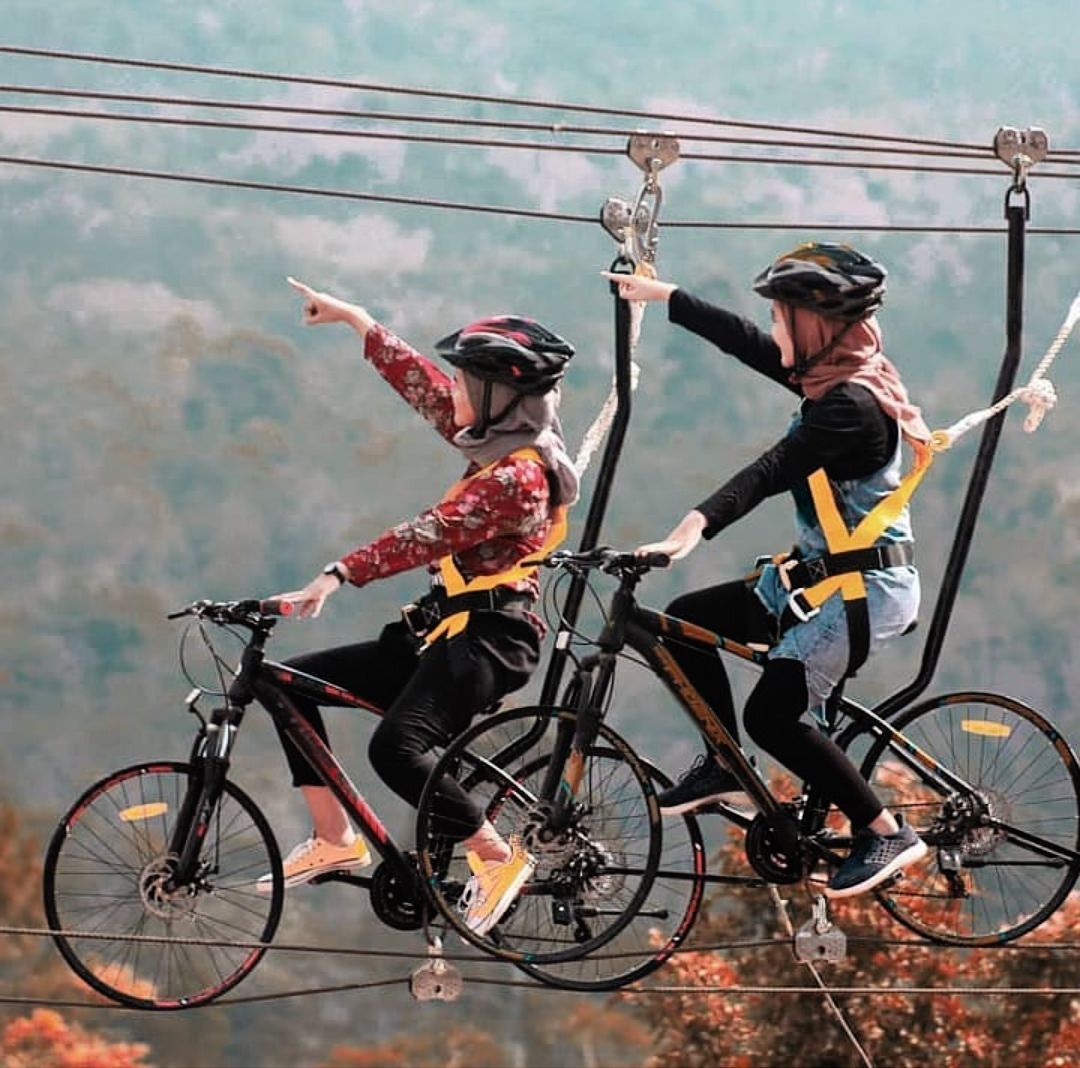 Wahana outdor taman langit bukit tangkeban Pemalang