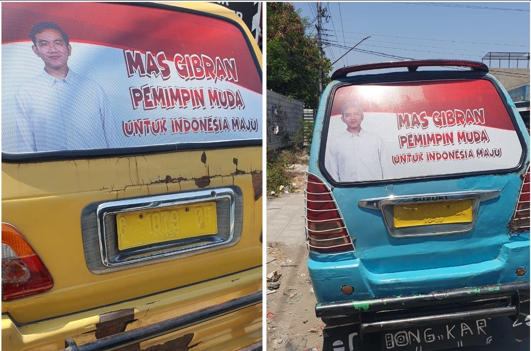 Sosialisasi di Angkutan Umum Kabupaten Tegal
